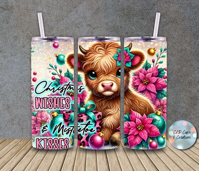 Christmas Wishes Cow