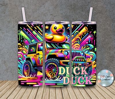 Neon Duck Duck