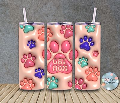 3D Cat Mom