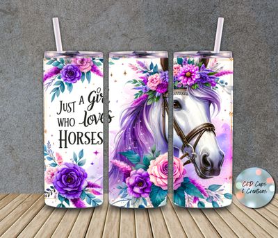 Just a Girl who Loves Horses