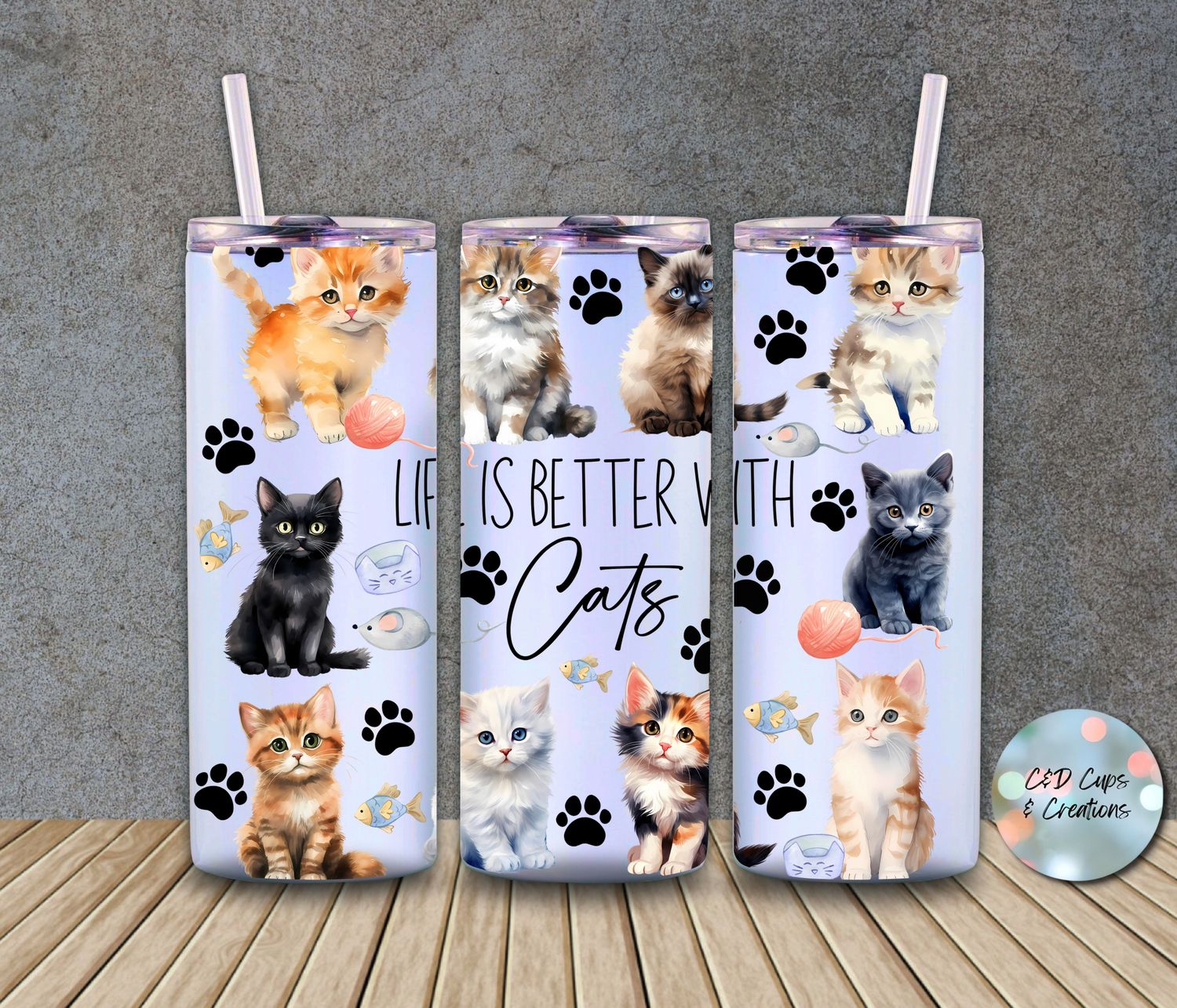 Life is Better with Cats