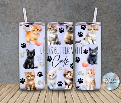Life is Better with Cats