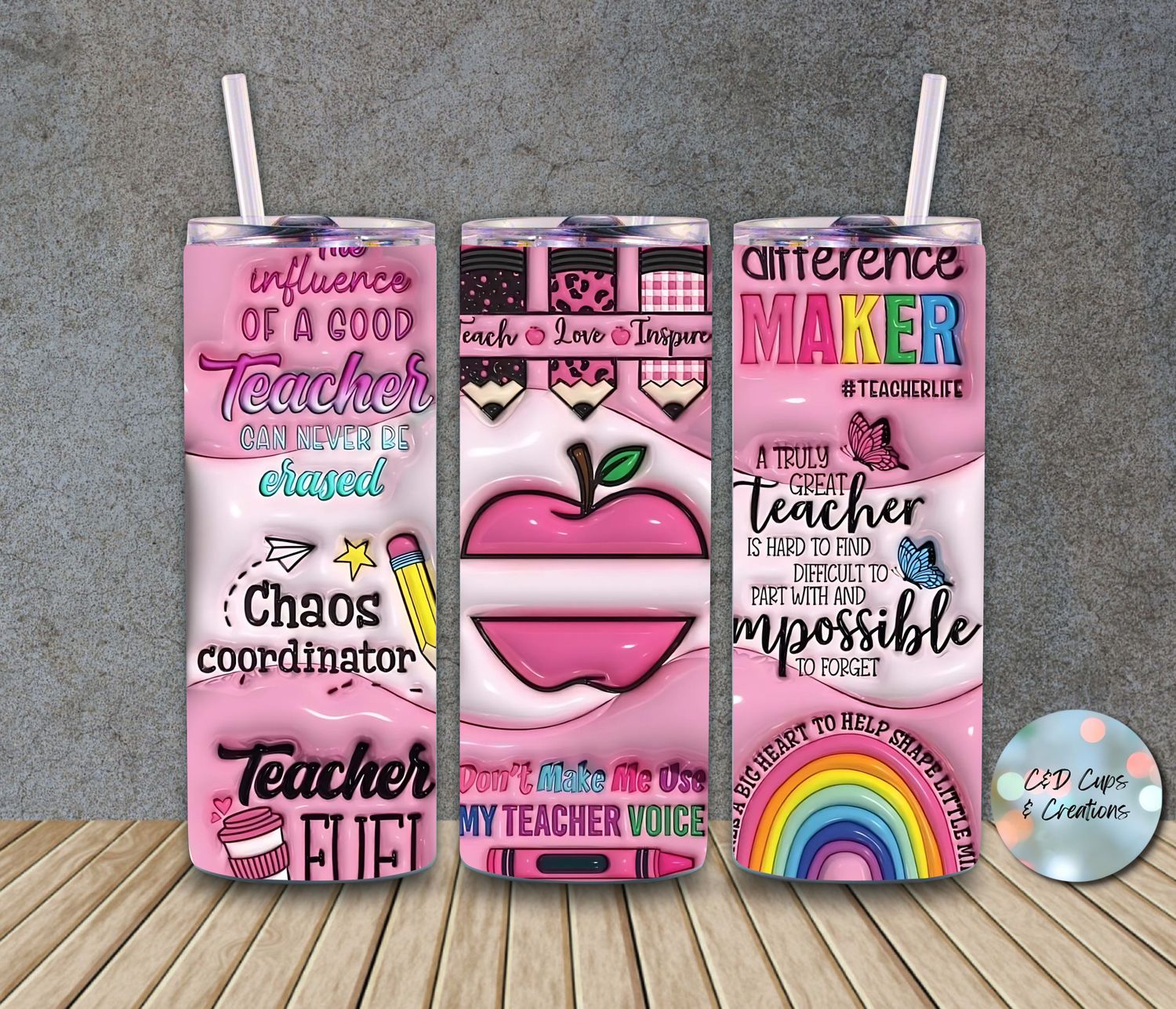 Truly Great Teacher Pink
