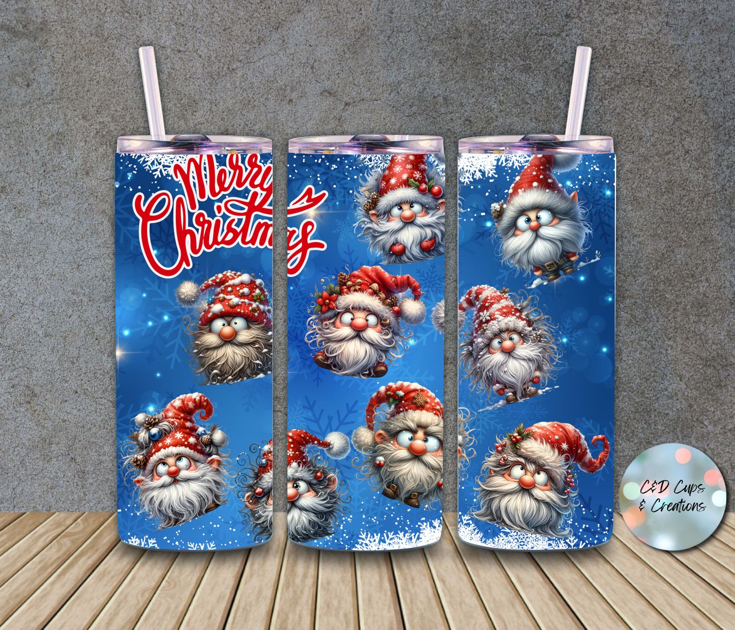 Crazy Santa Collage