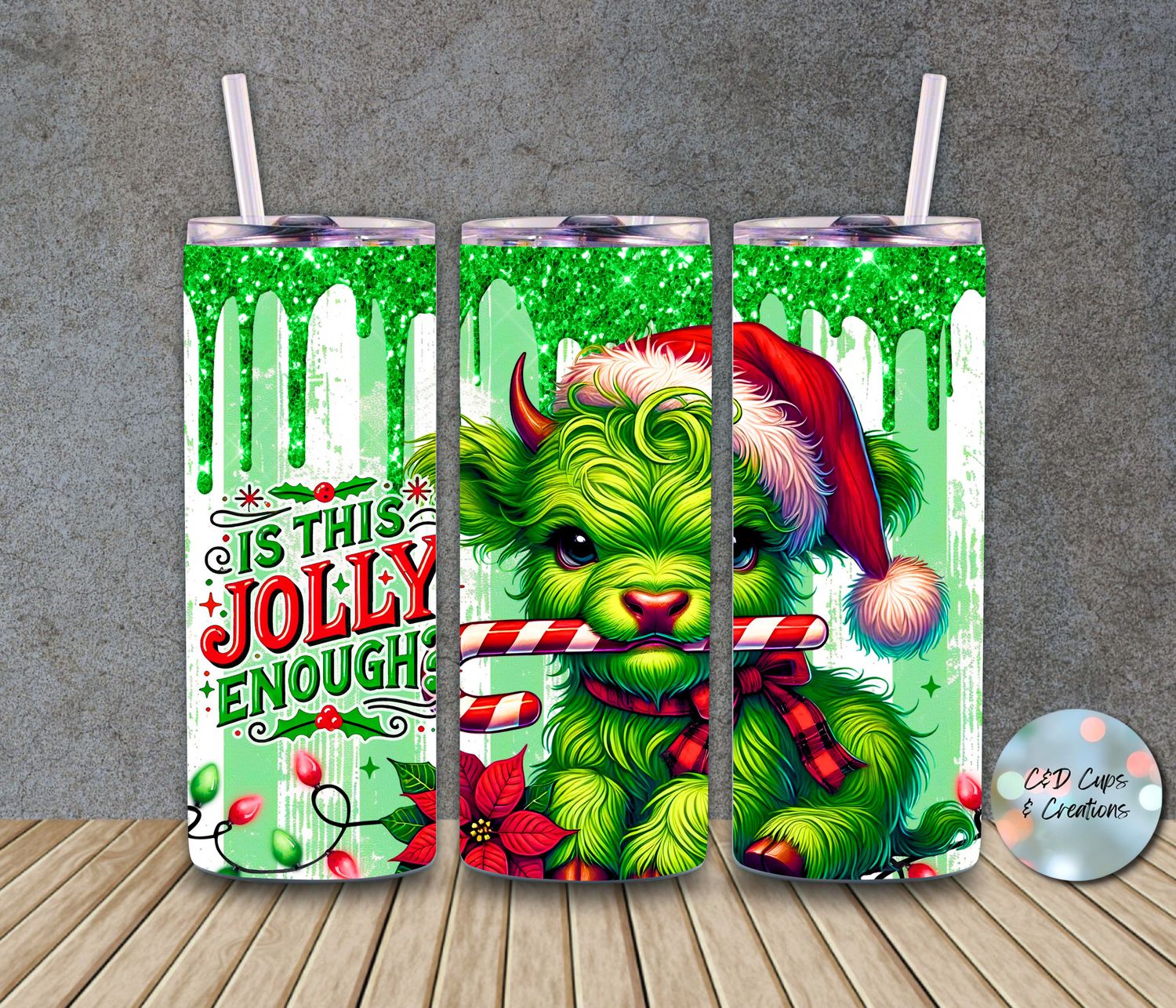 Jolly Enough Green Cow