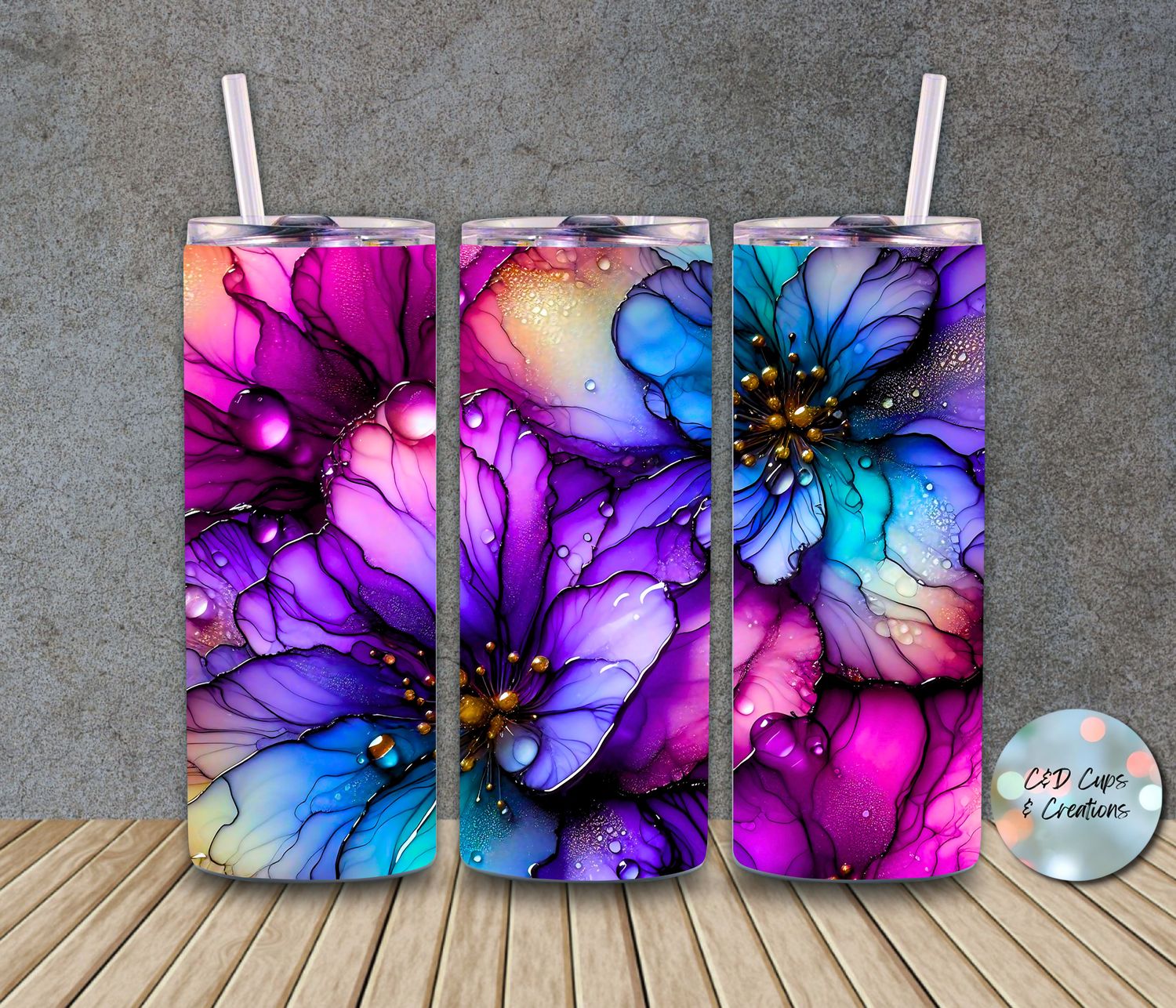 Water Drip Flowers