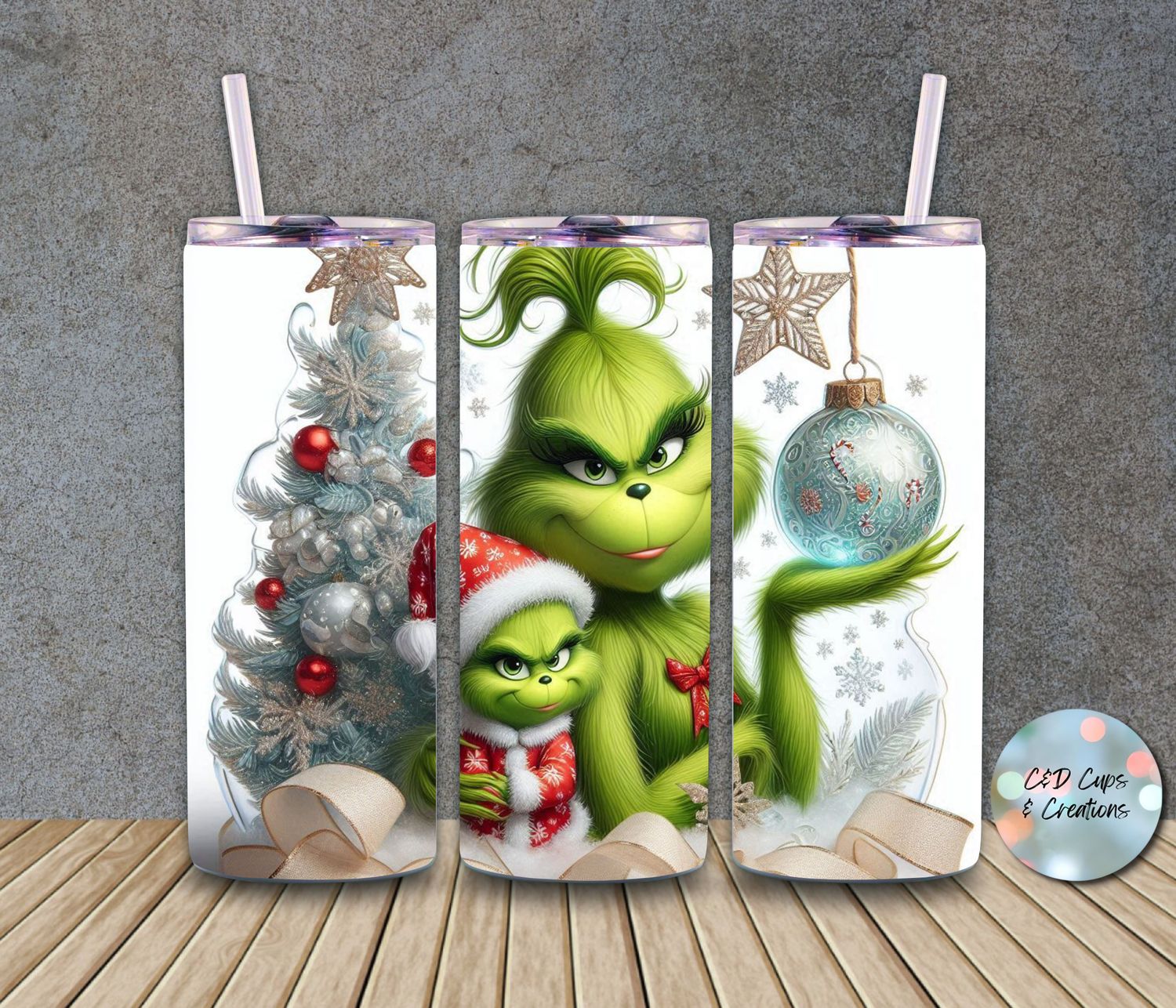 Mama Grinch with Baby