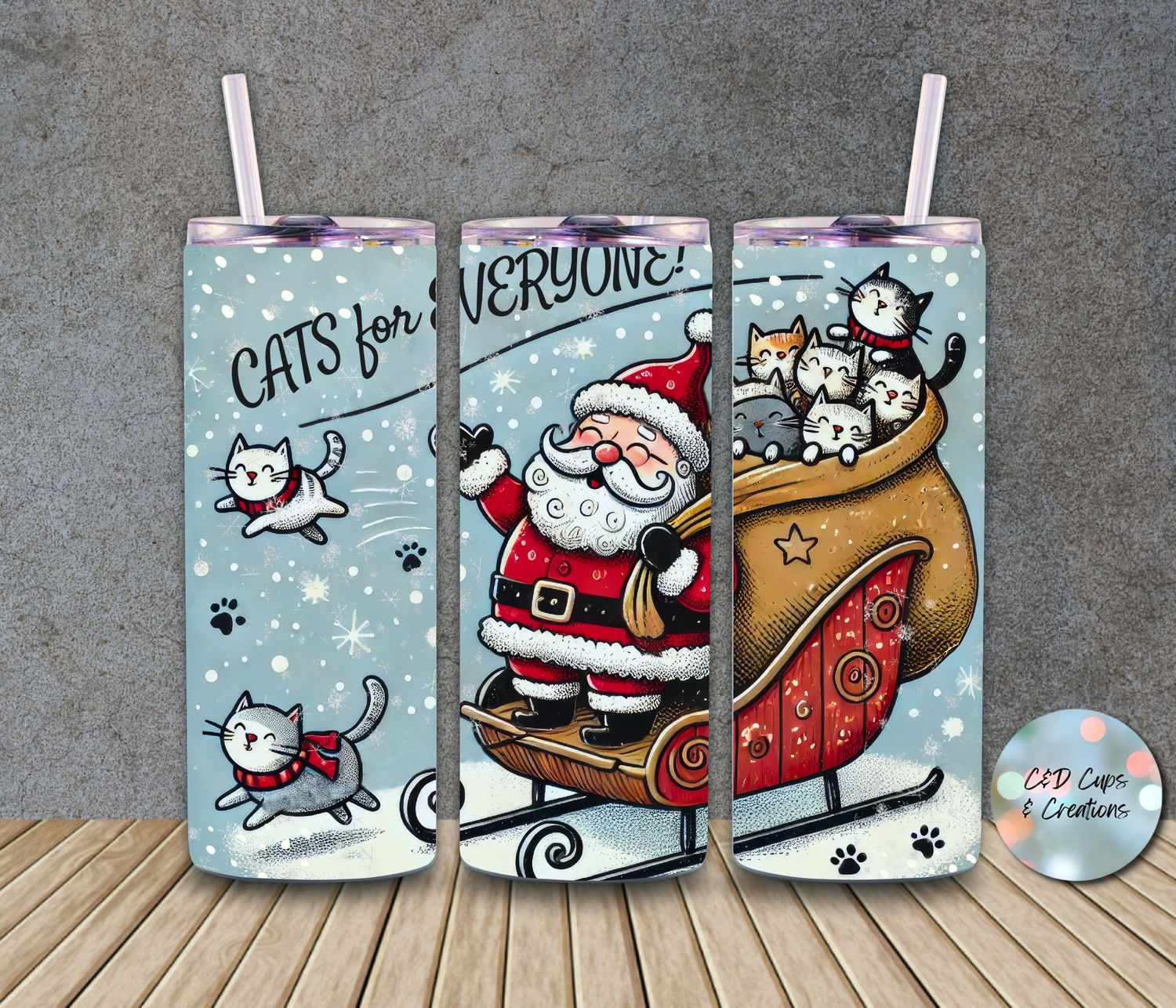 Cats for Everyone Santa