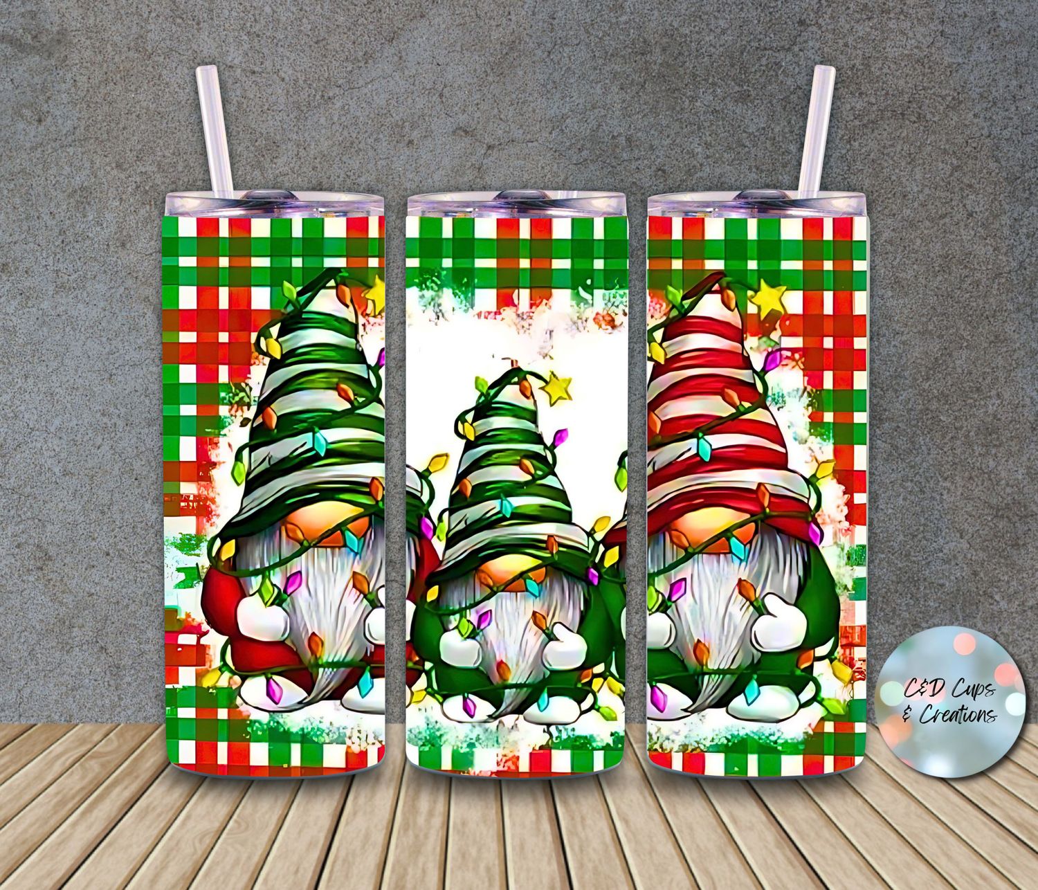 Christmas Gnome Red Green