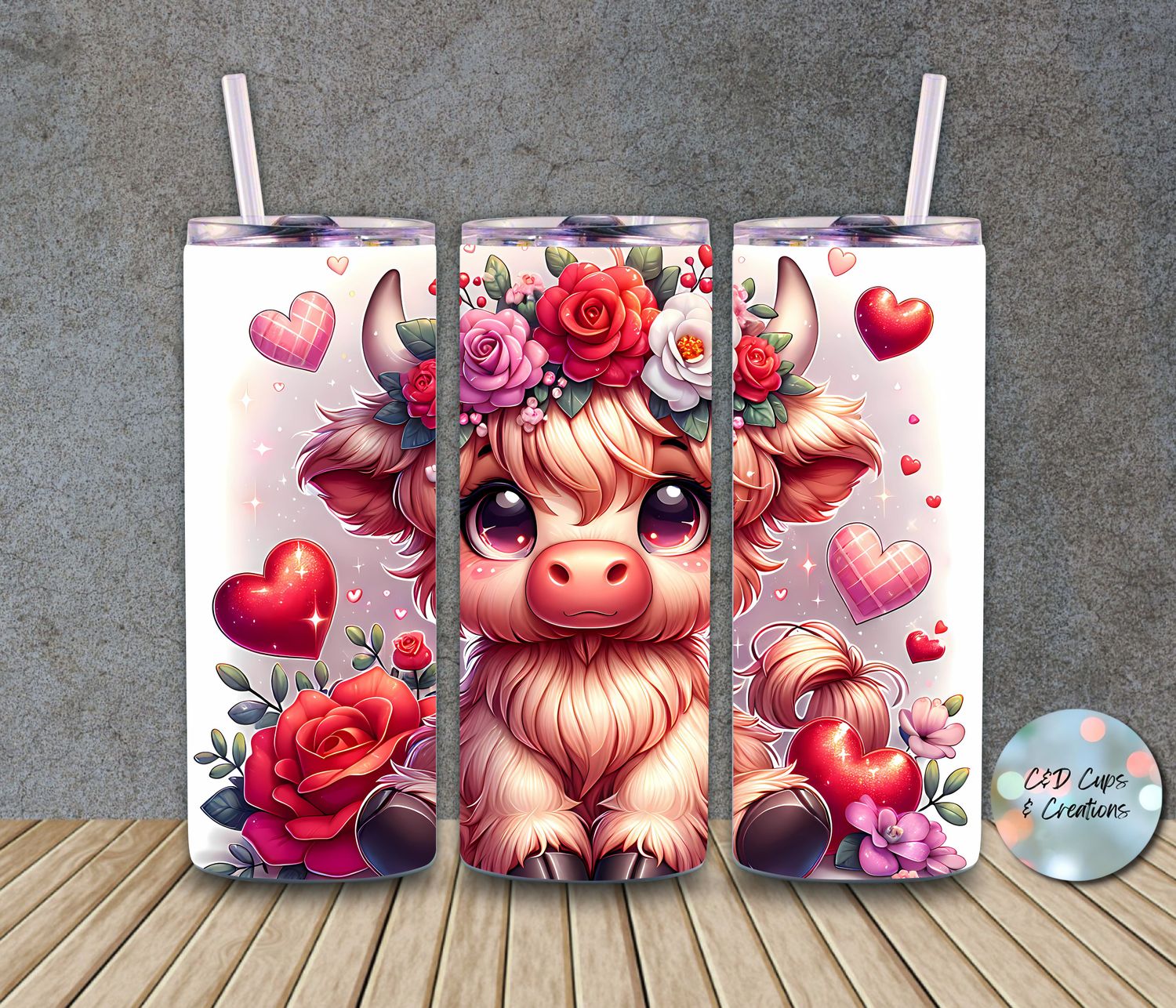 Valentine Cow