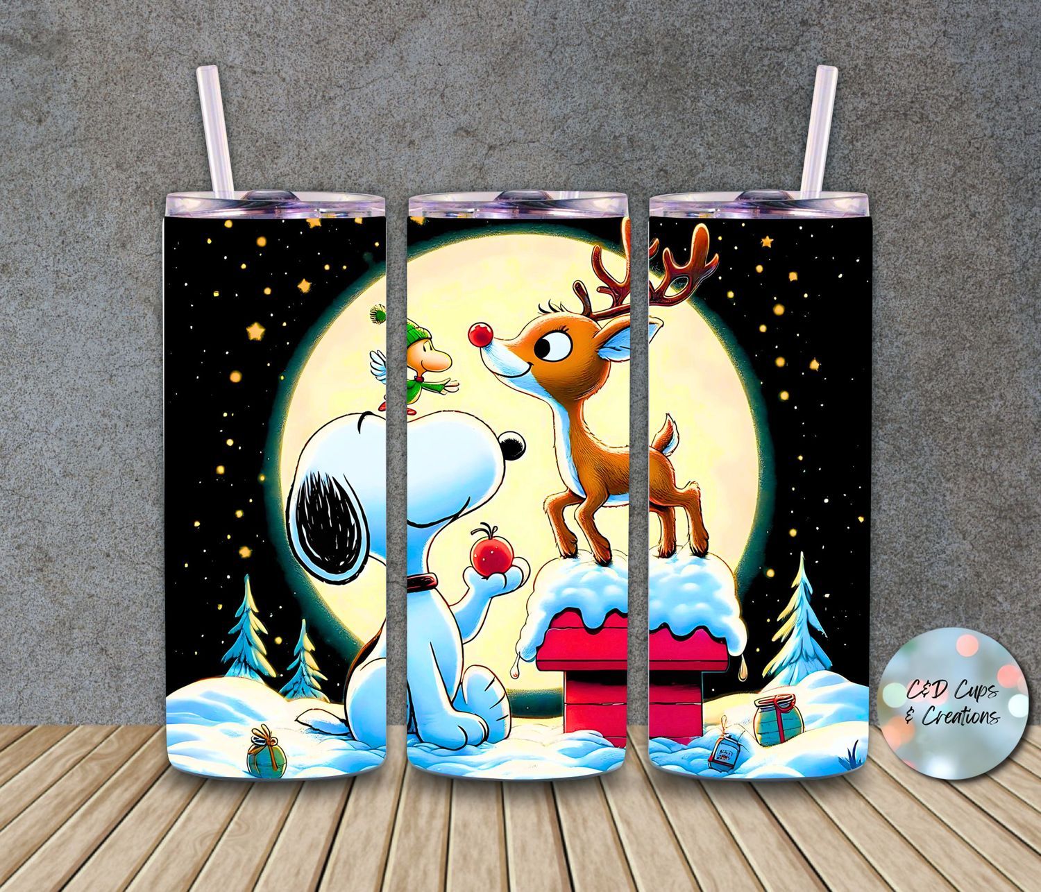 Snoopy Rudolph Woodstock