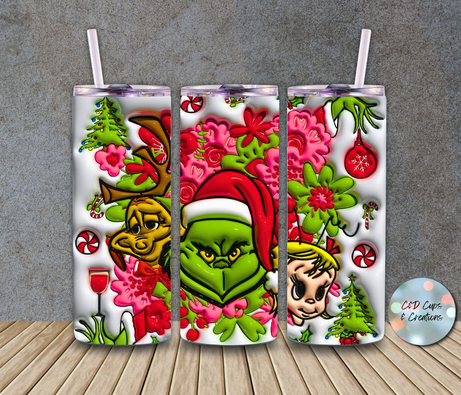 Red Pink Grinch