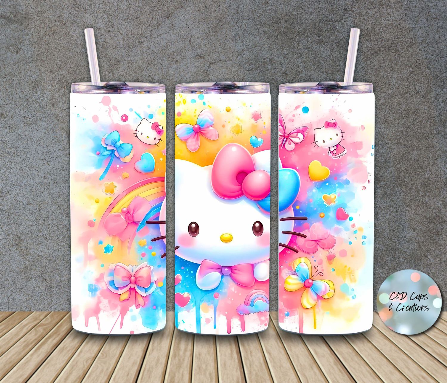Hello Kitty Watercolor