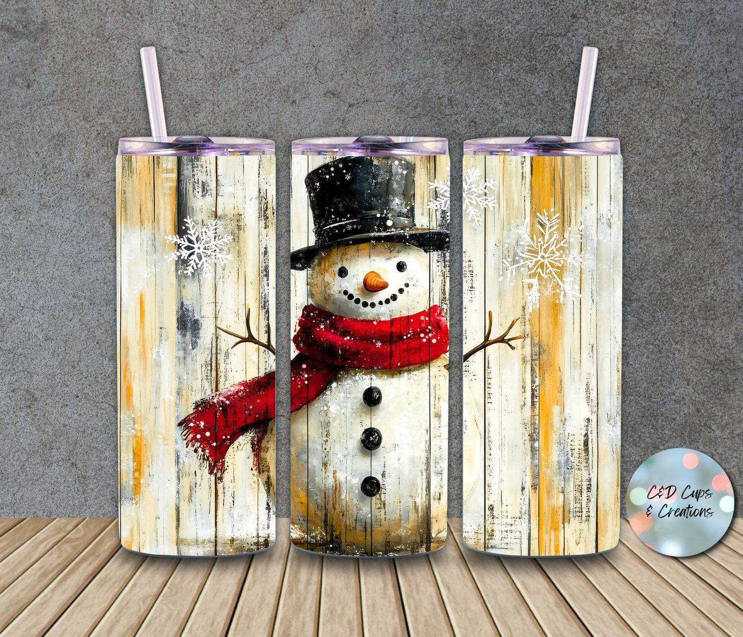 Snowman Wooden