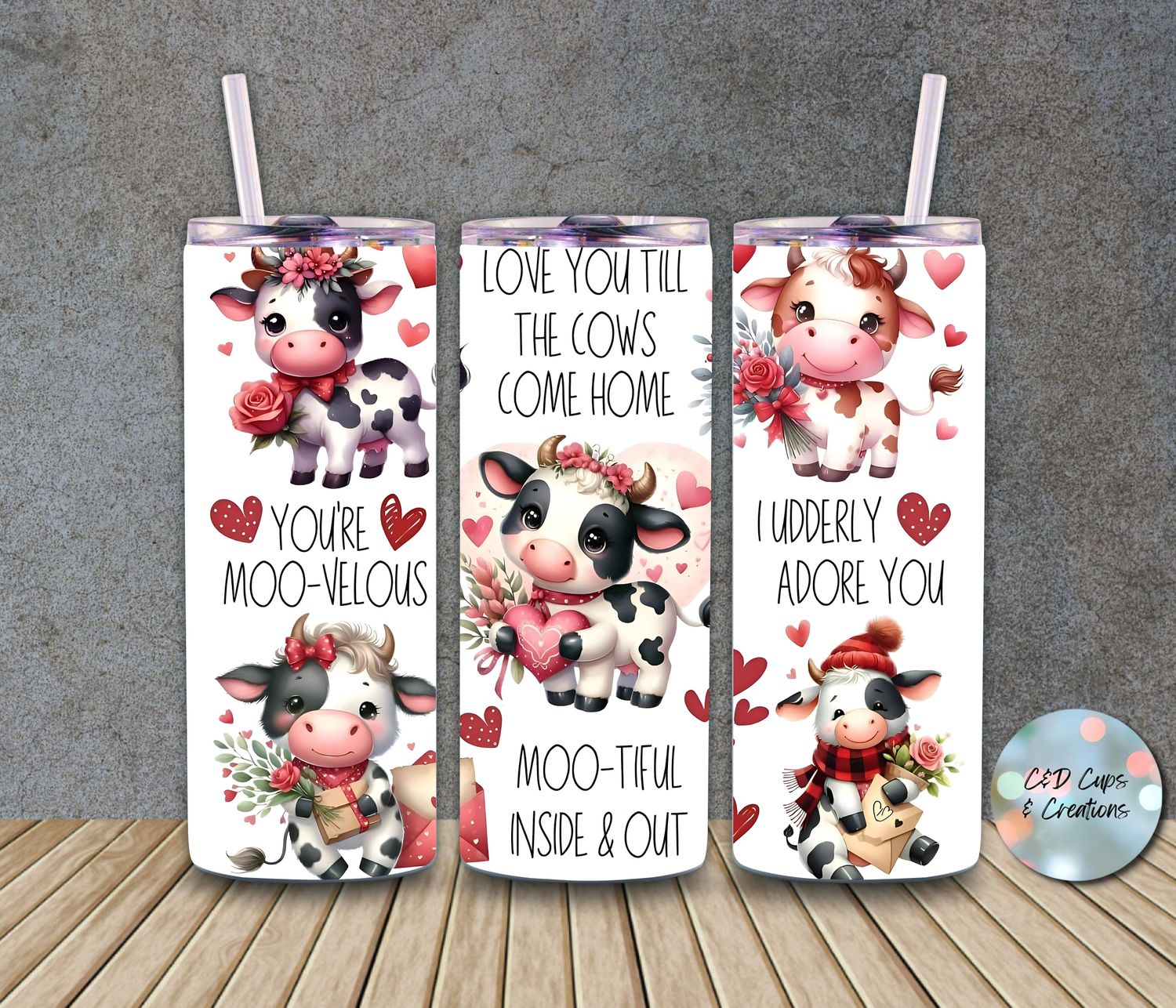 Valentine Love you Till the Cows Come Home