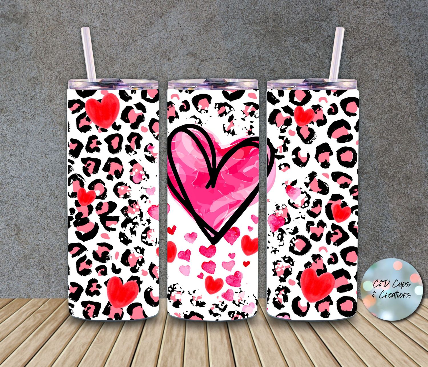 Valentine Heart Leopard