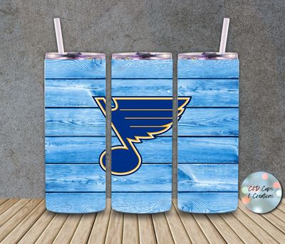 St. Louis Blues Note Woodgrain