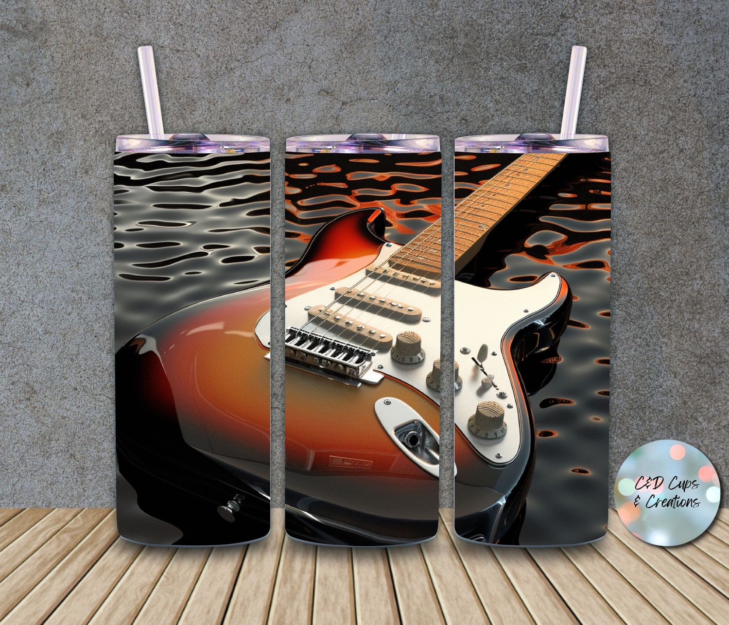 Guitar on Water