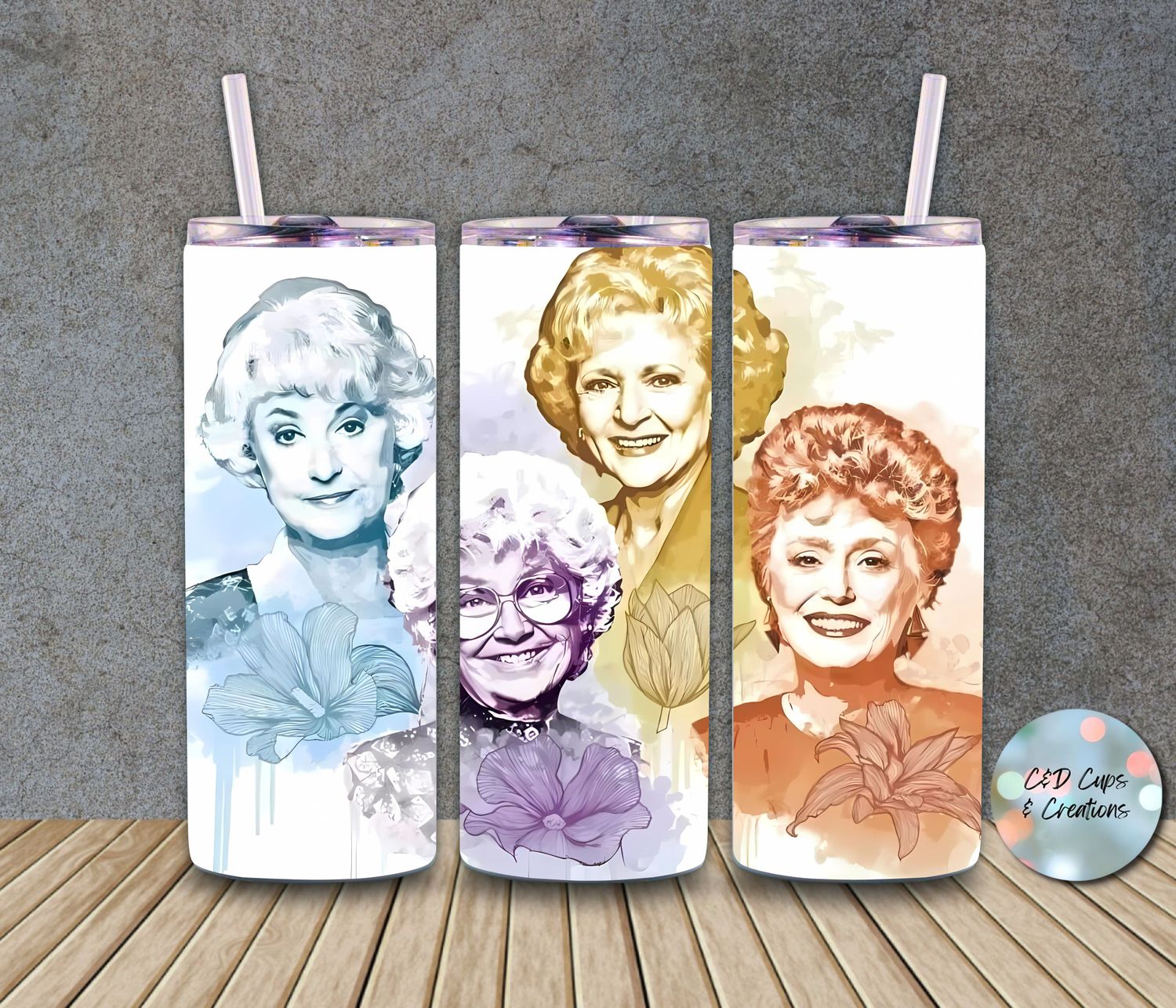 Golden Girls Watercolor