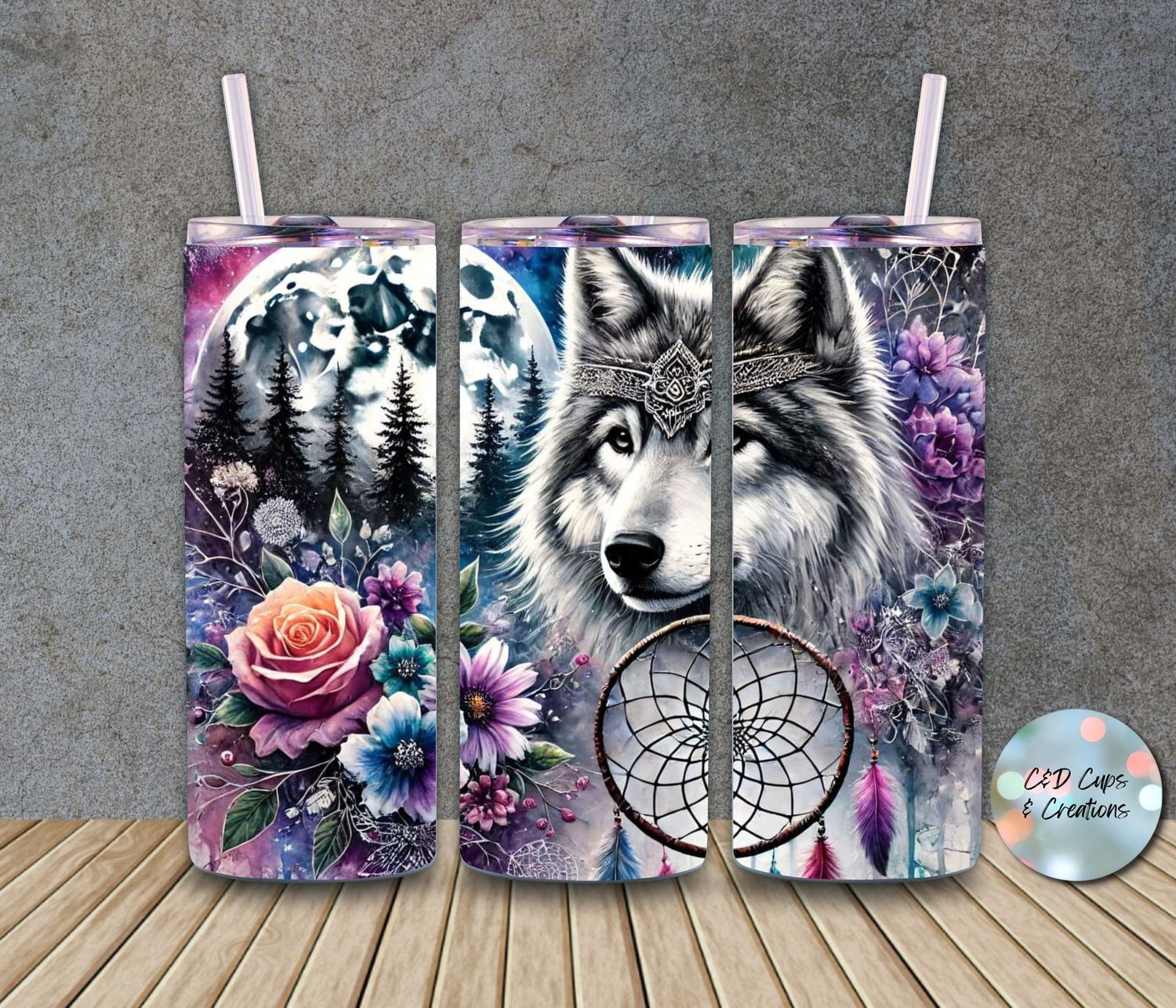Wolf Dreamcatcher 1