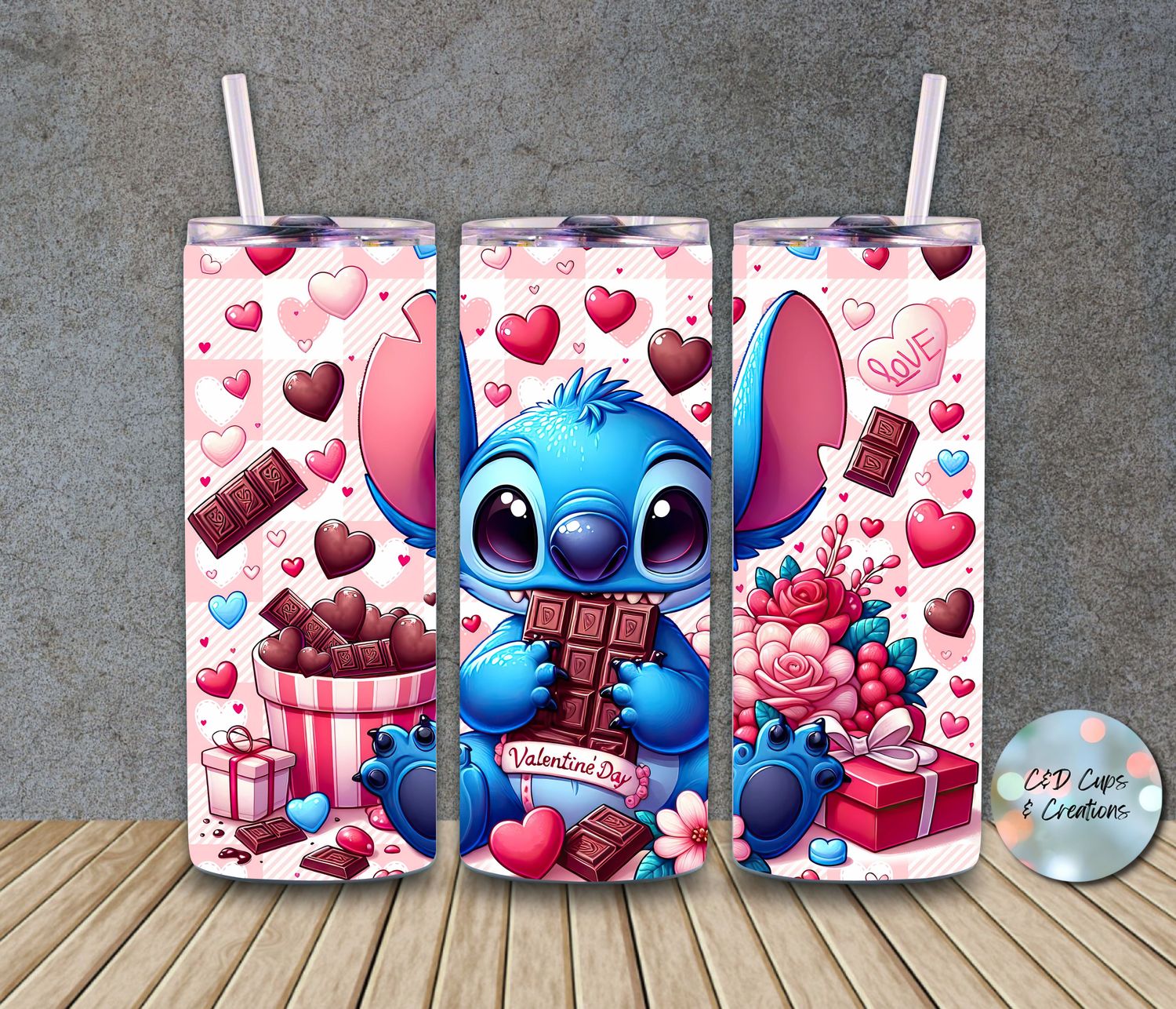 Valentine Stitch Chocolate