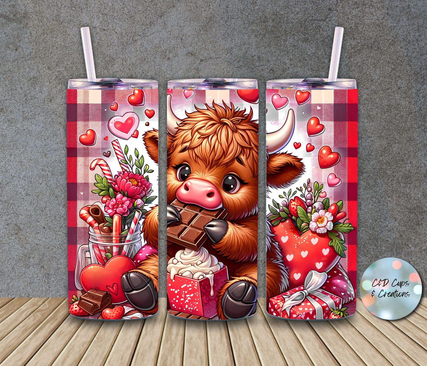 Valentine Cow Chocolate