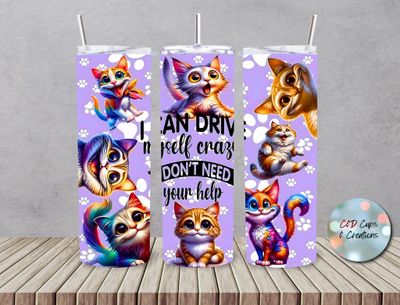 Drive Myself Crazy Cats