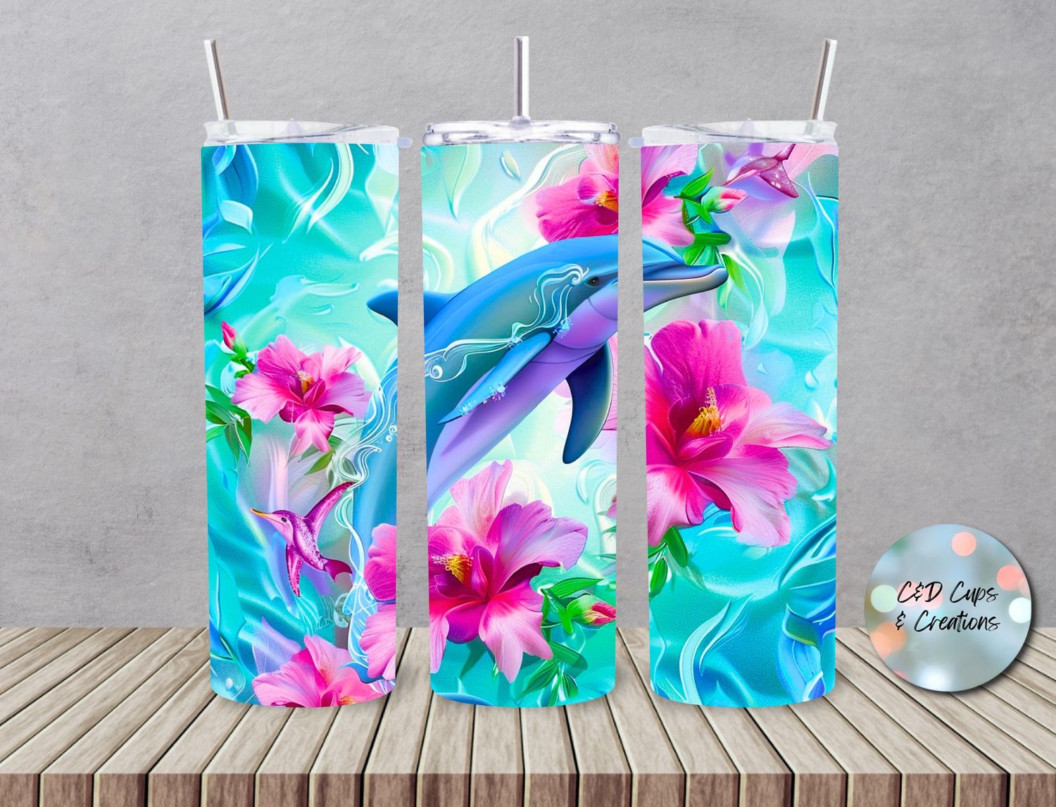 Dolphin Flowers
