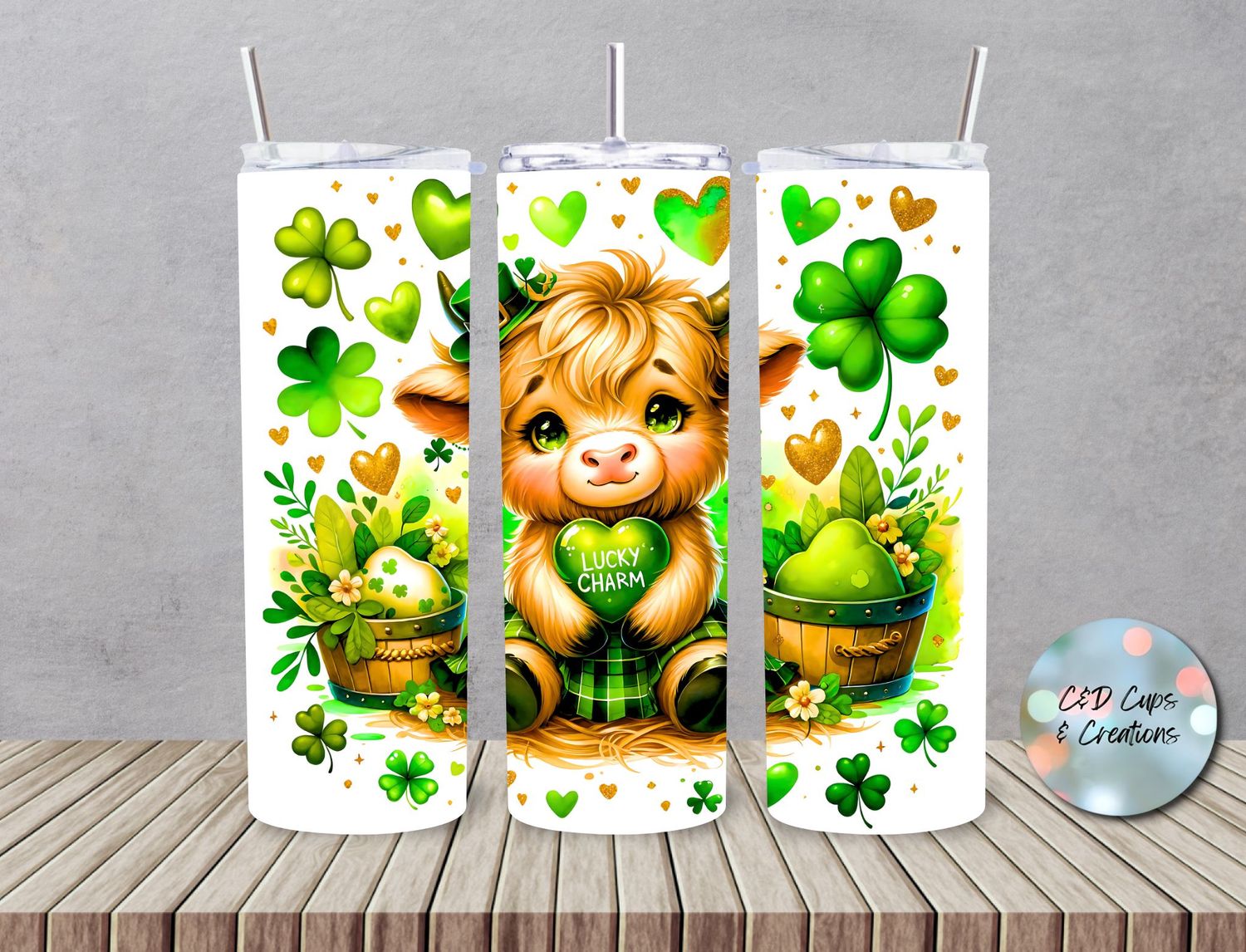 St. Patrick Highland Cow