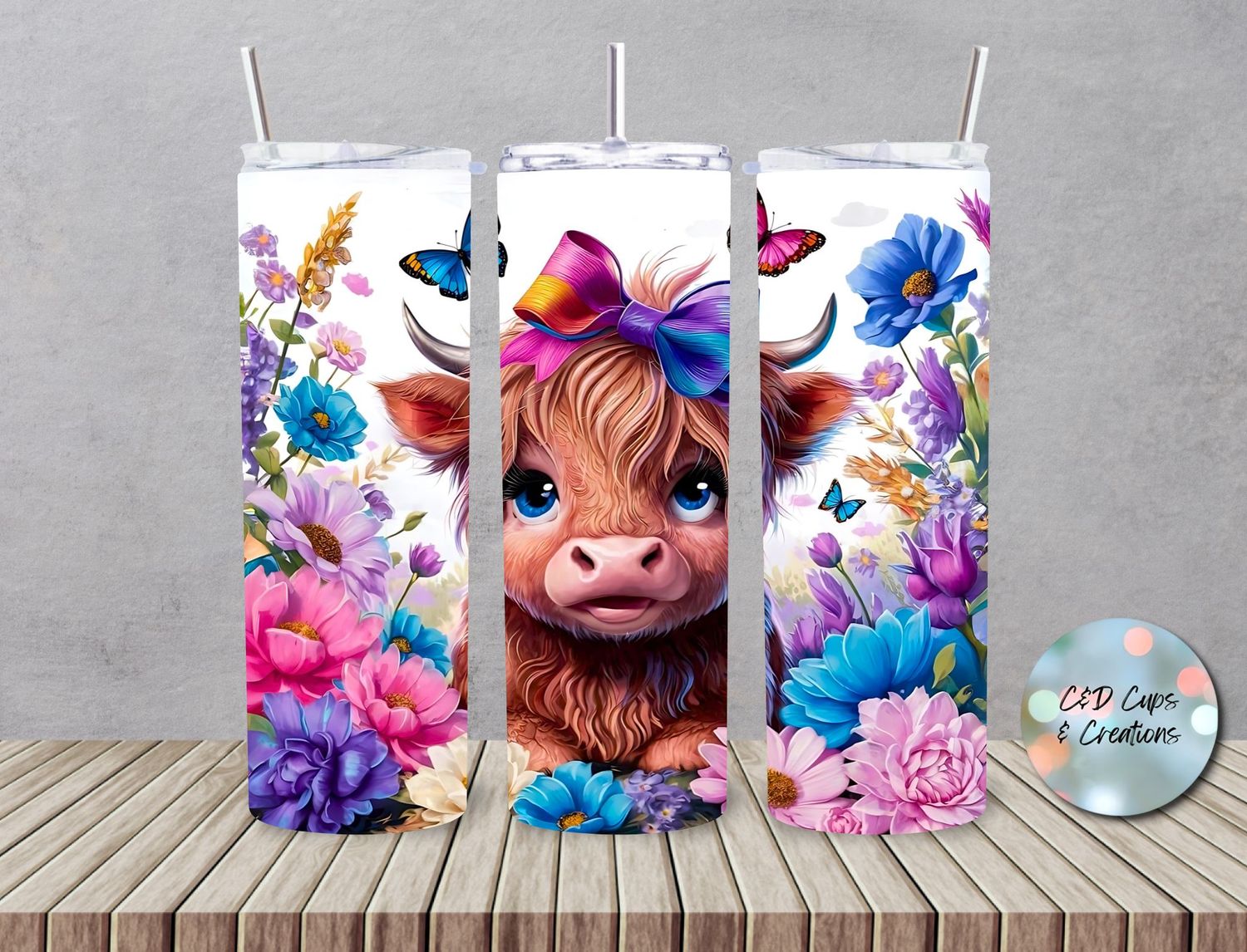 Highland Cow Flowers
