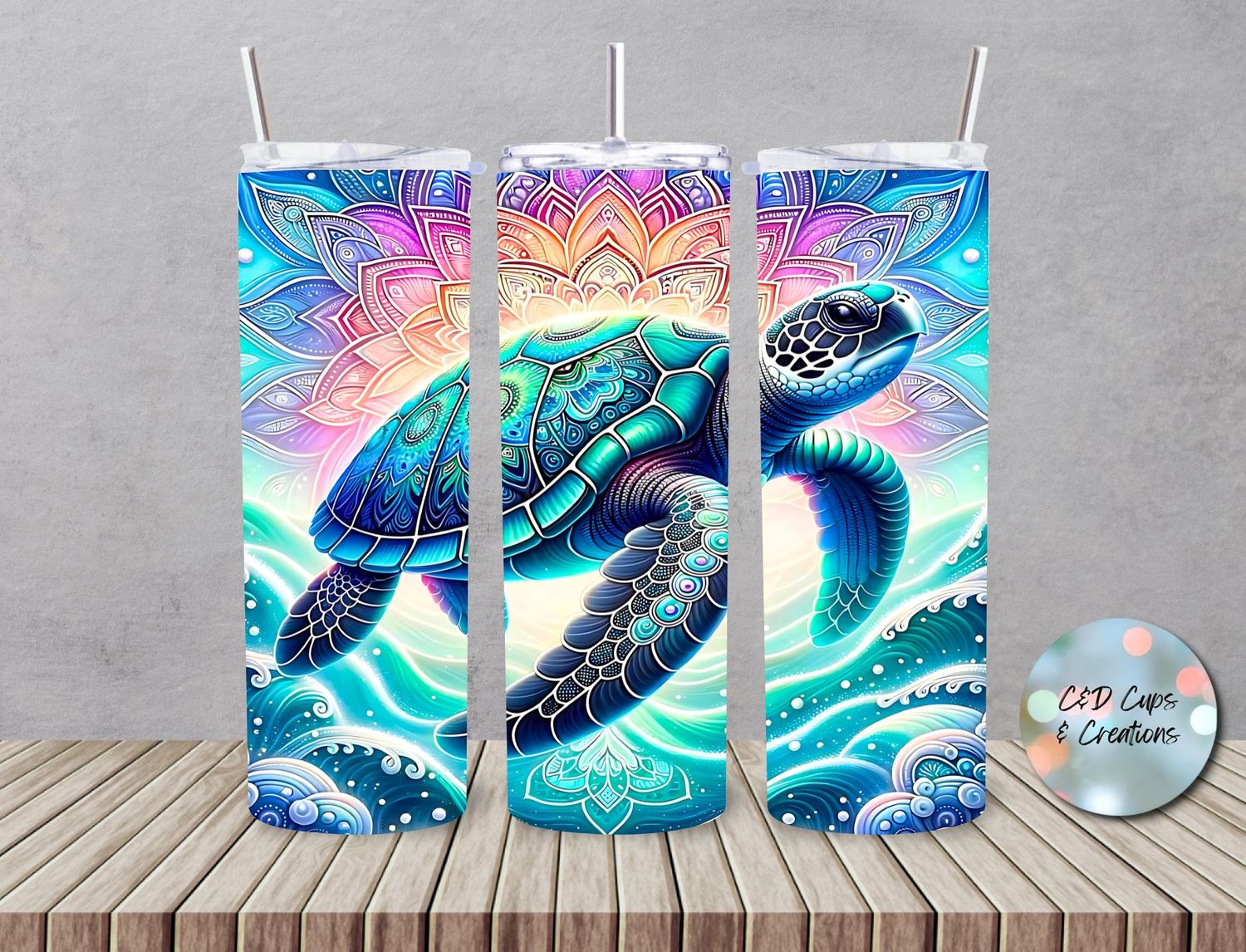 Mandala Turtle