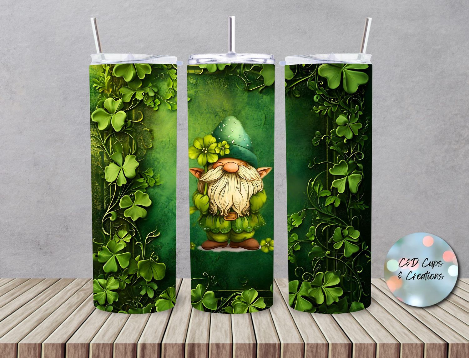 St. Patrick Clover Gnome