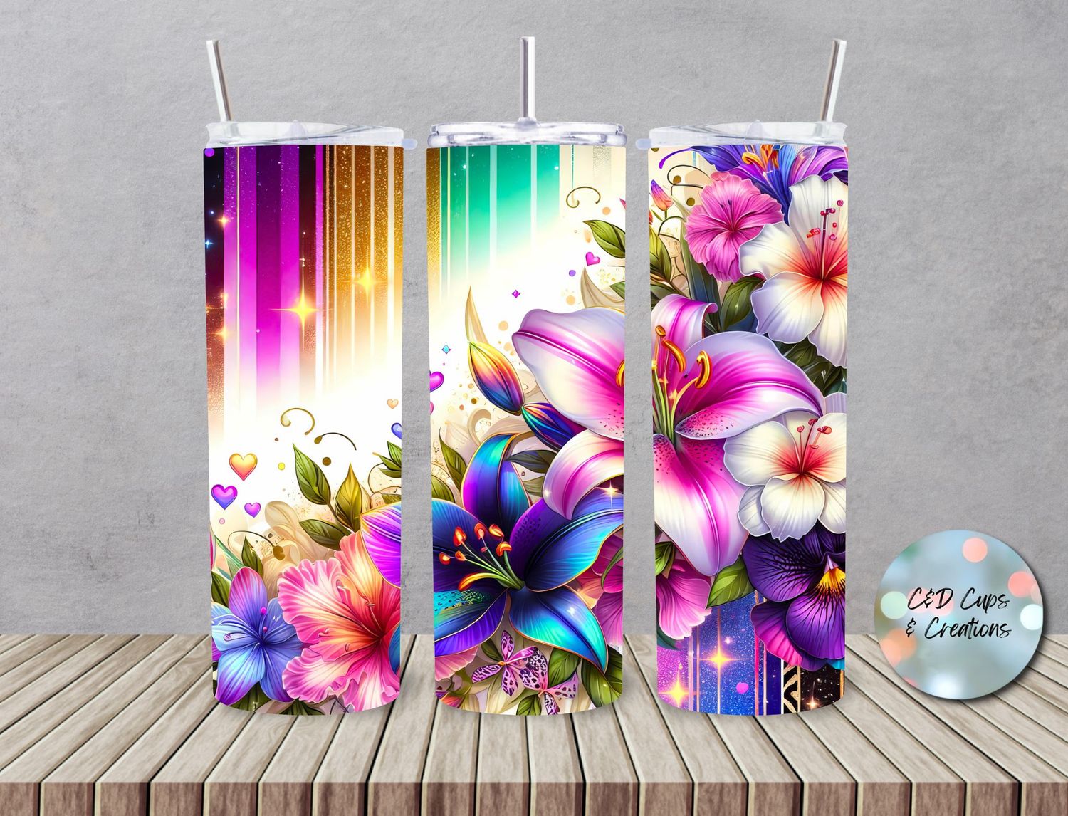 Neon Orchids