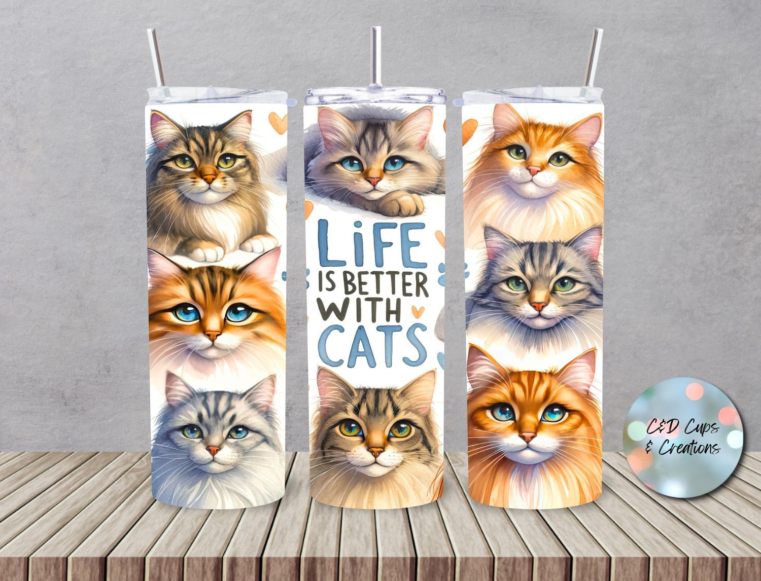 Life is Better with Cats