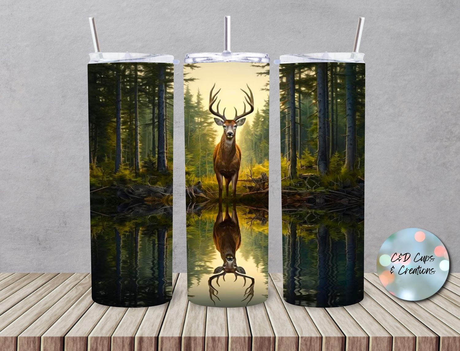 Deer Reflection
