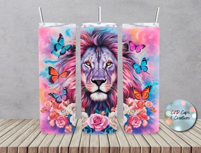 Lion Flowers Butterflies