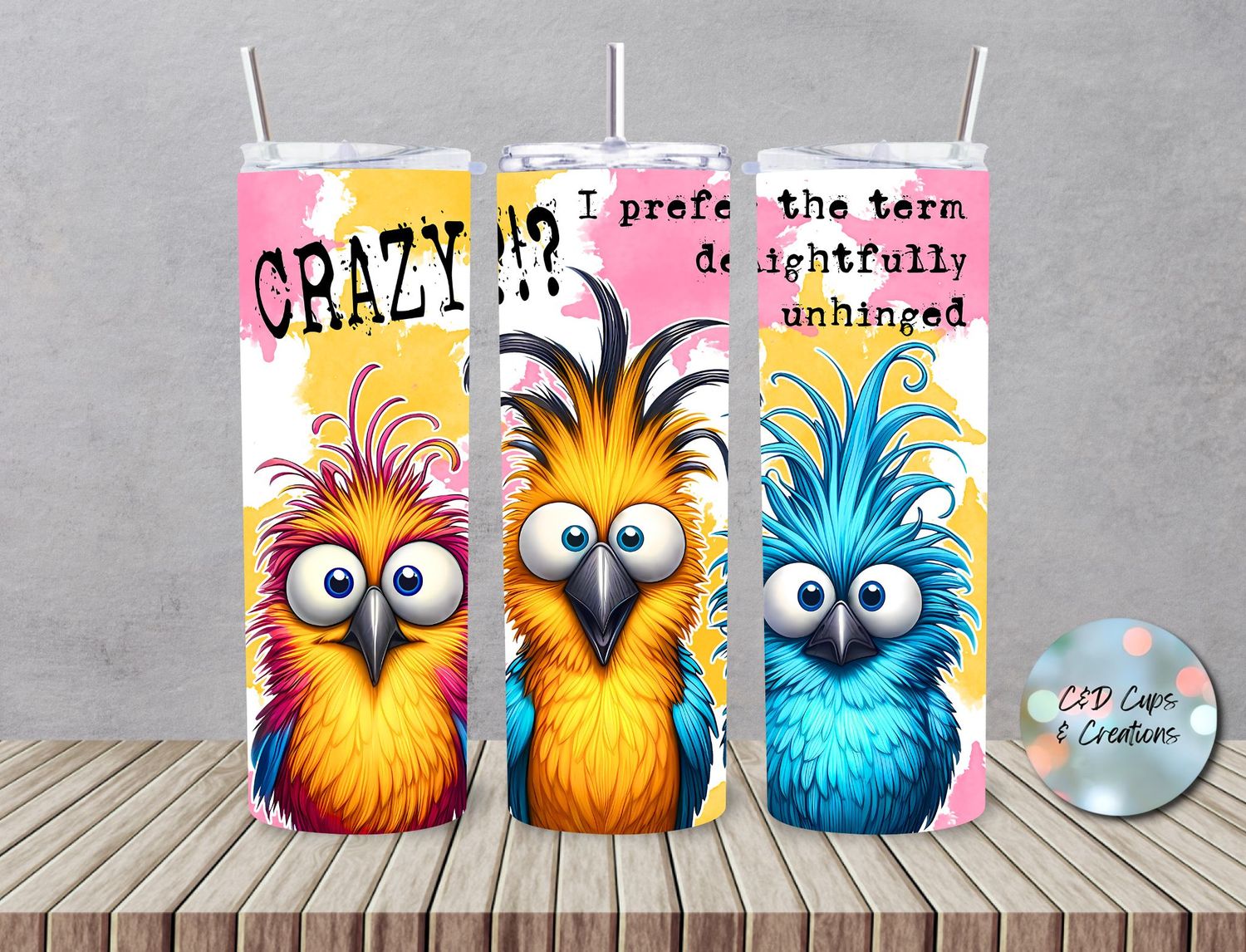 Crazy Unhinged Birds
