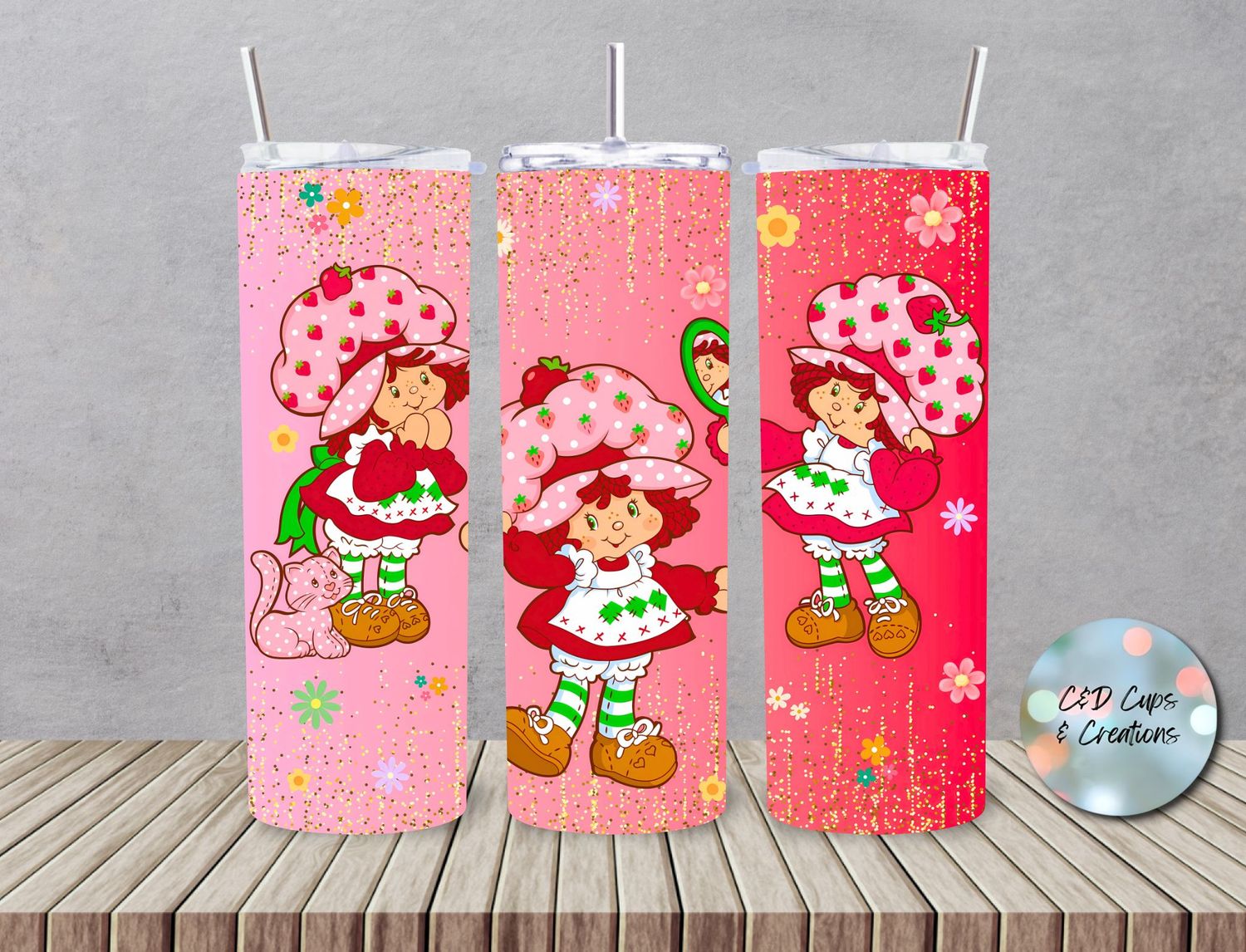 Strawberry Shortcake Trio Mirror
