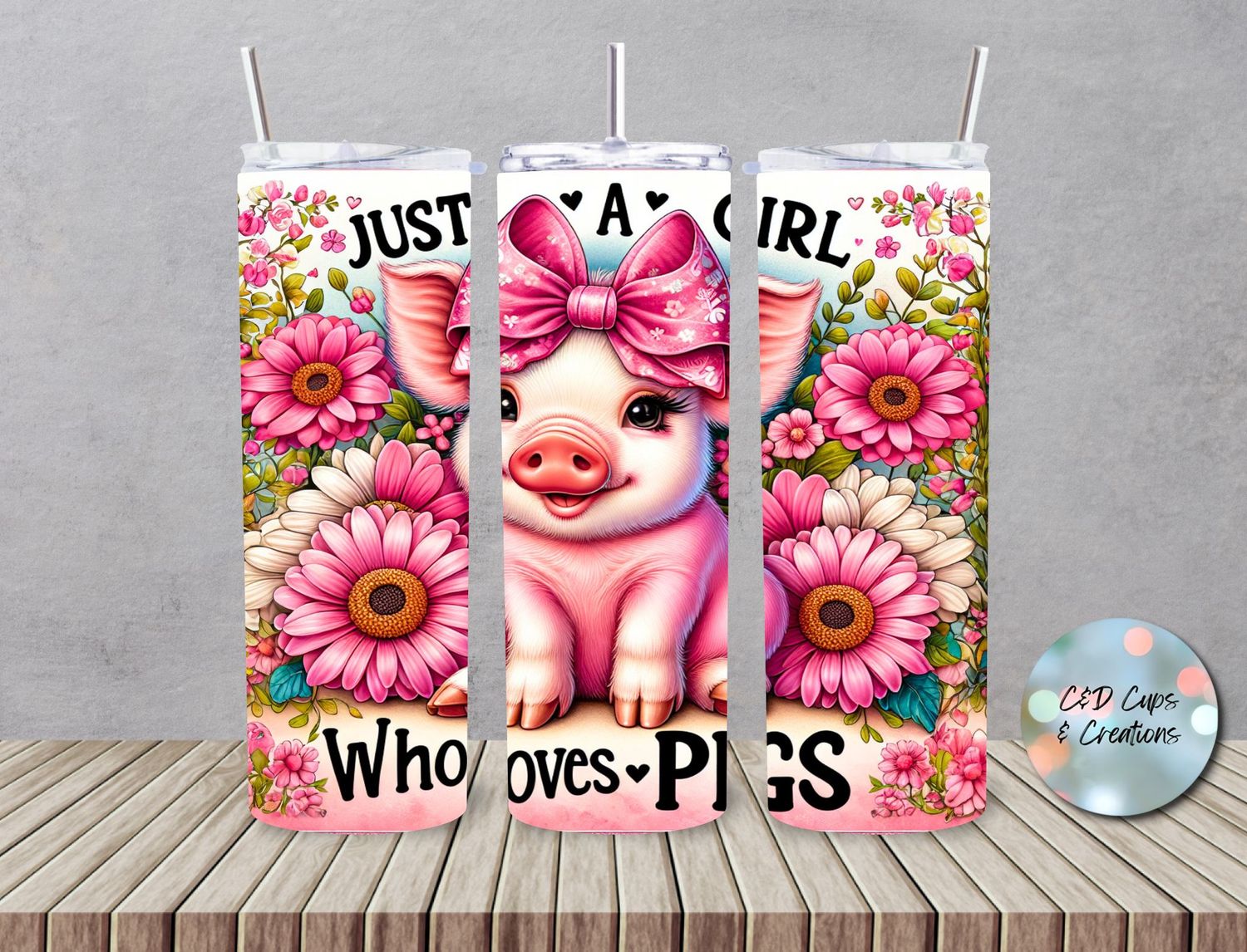 Girl Who Loves Pigs