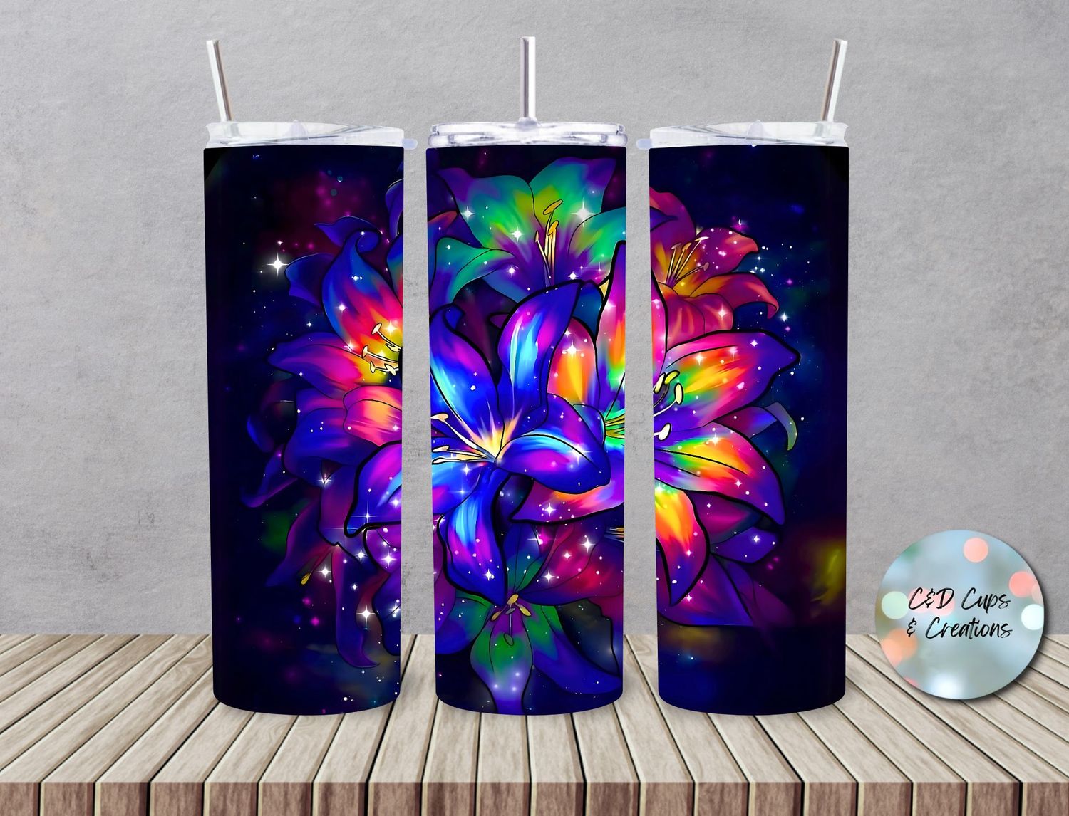 Neon Lilies