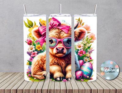 Easter Egg Highland Cow