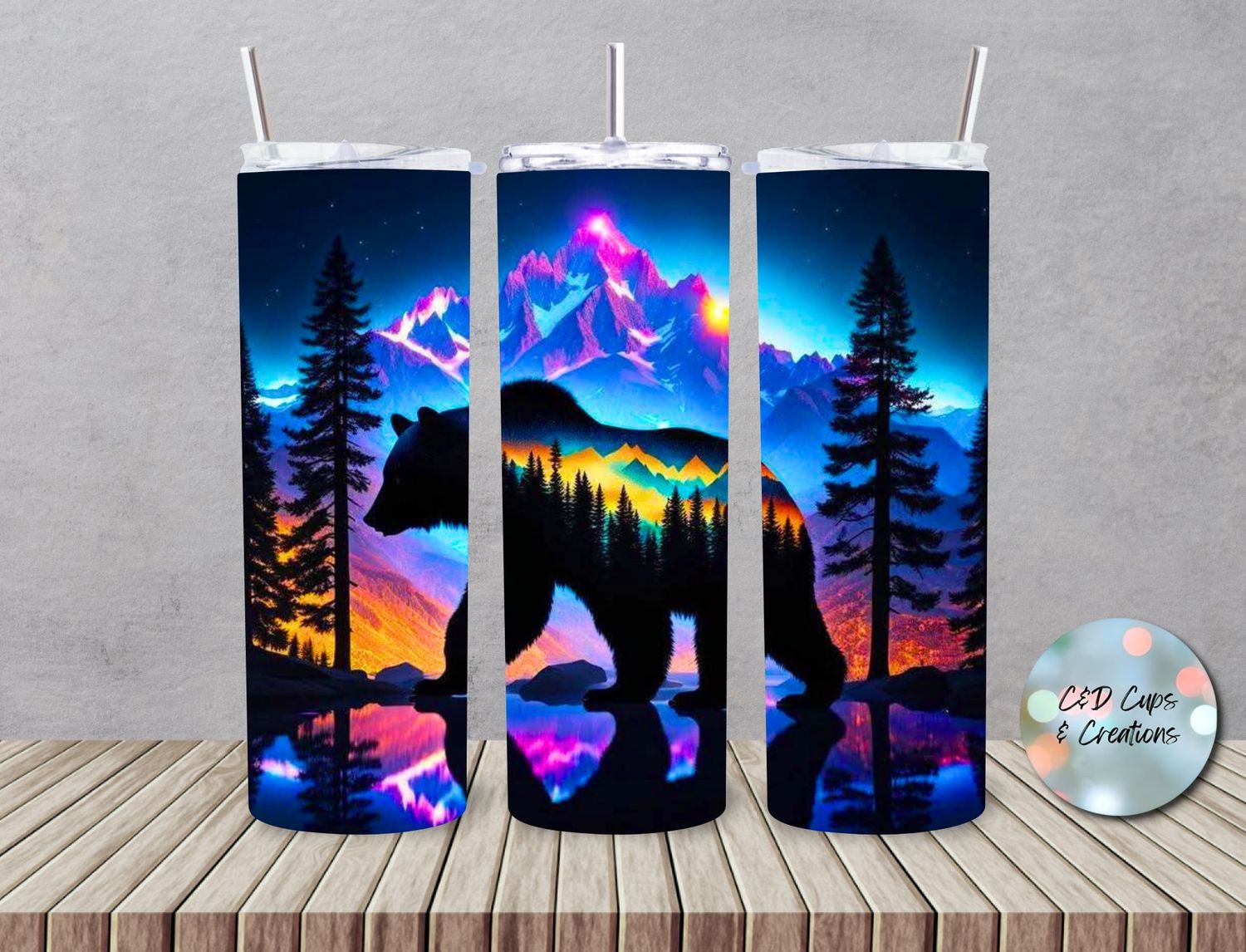Neon Bear Mountains