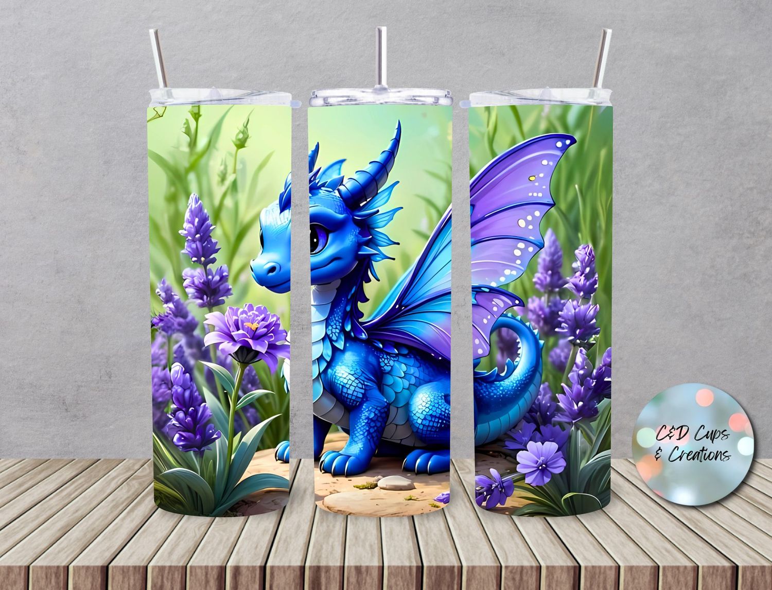 Blue Baby Dragon