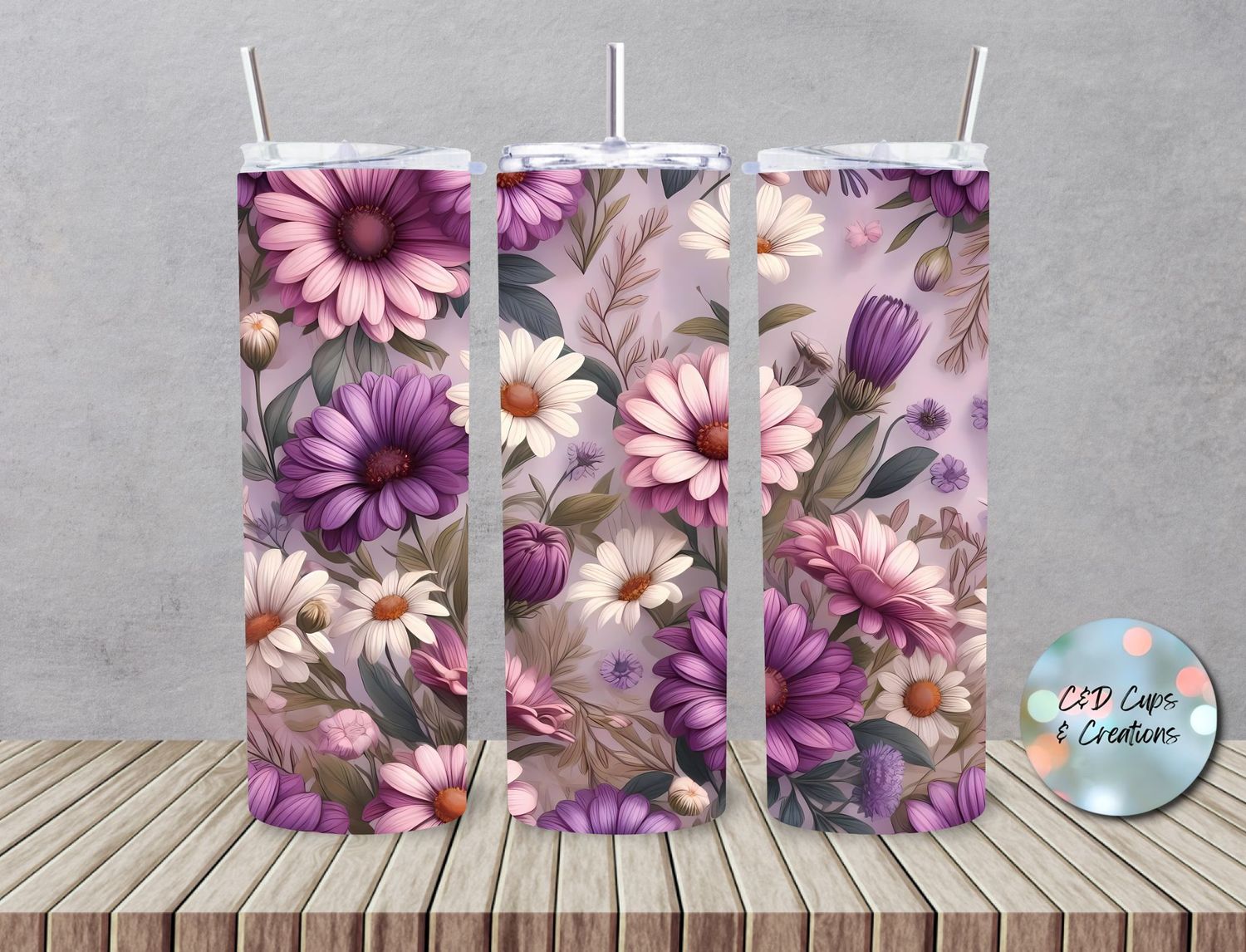 Purple Sunflowers
