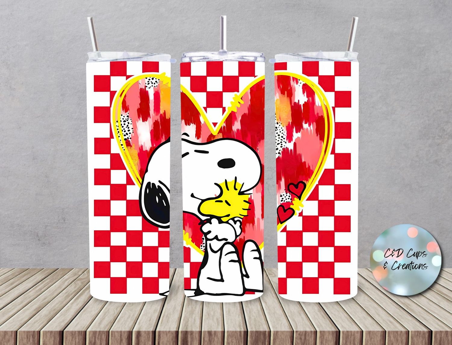 Snoopy Woodstock Heart