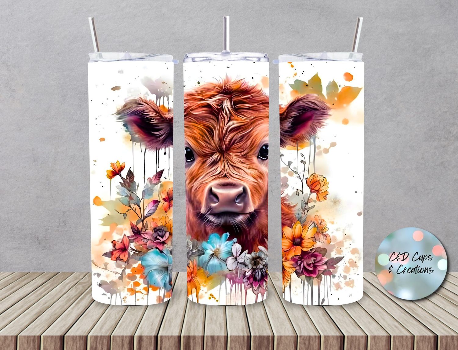 Highland Cow Flowers