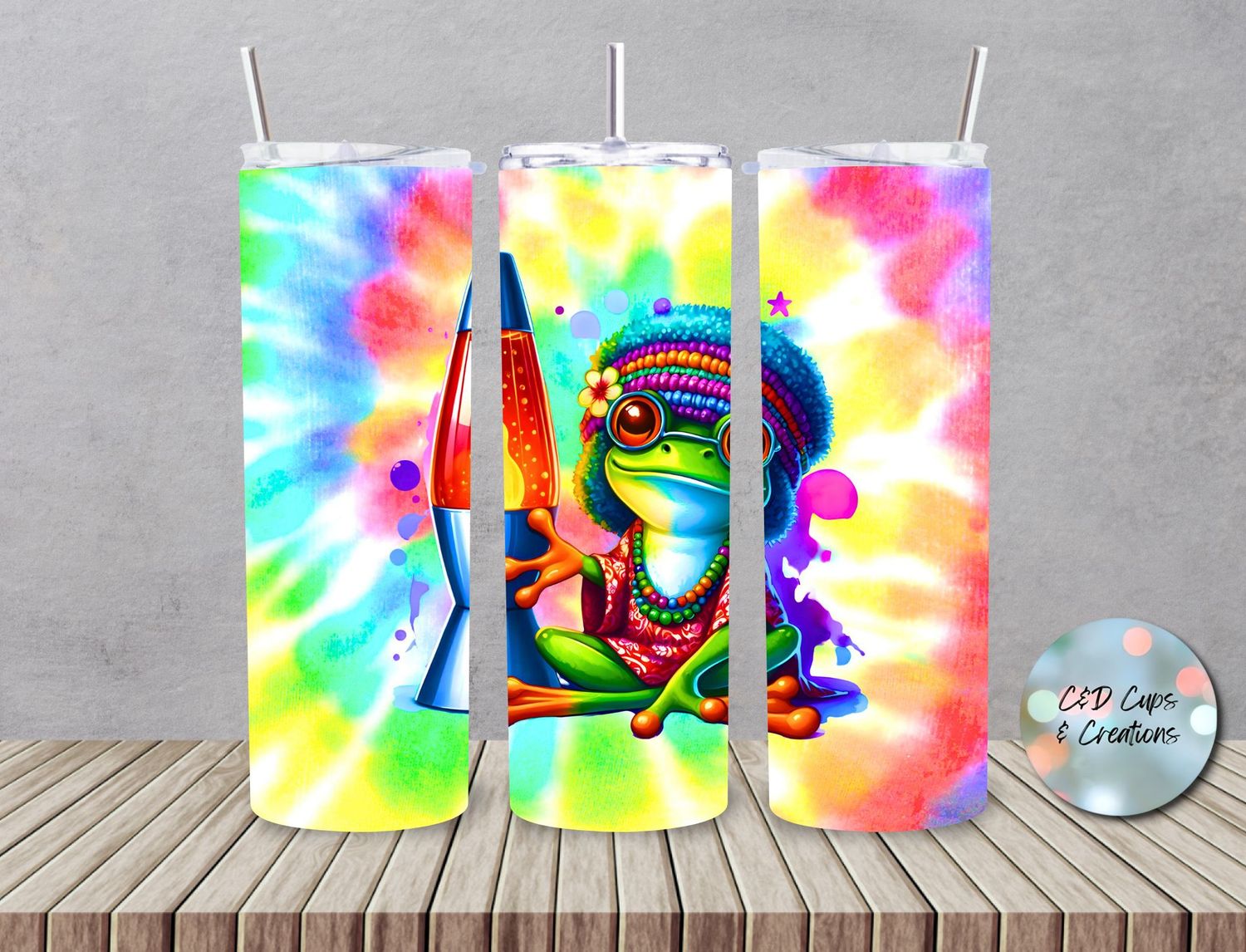 Tye Dye Frog 2