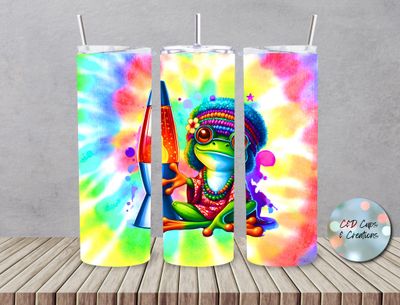 Tye Dye Frog 2