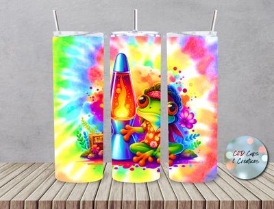 Tye Dye Frog 3