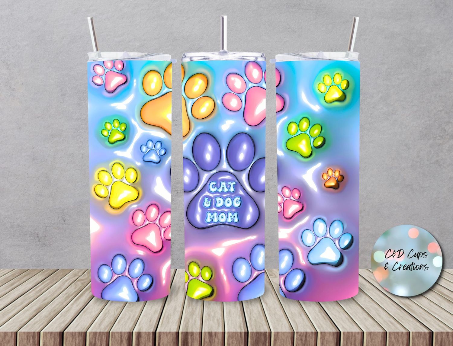 3D Cat &amp; Dog Mom